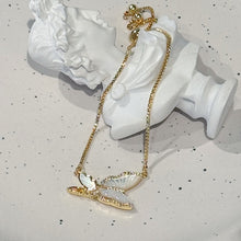 Double butterfly bracelet