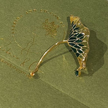 Lotus leaf brooch