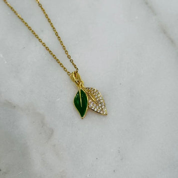 Leaf necklace