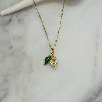 Leaf necklace