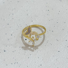 Triple butterfly ring