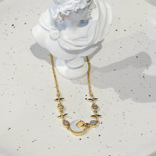 Shell moon bracelet
