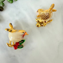 Bird brooch