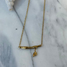 Waterproof Bamboo Leaf Necklace