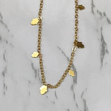 Hand Charms Bracelet