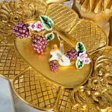 Grape hamster brooch