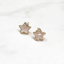 Pink Star Earrings