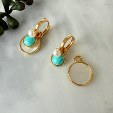 Three layers earrings