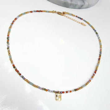 Dainty Colourful Necklace