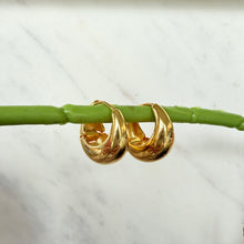 Classic hoop earrings