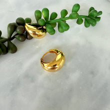 Classic hoop earrings