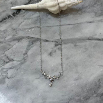 Butterfly Drop Crystal Necklace