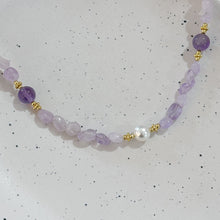 Amethyst necklace