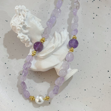 Amethyst necklace
