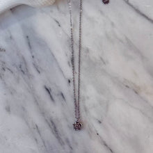Stainless Steel Rose Necklace