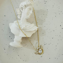 Heart angel necklace