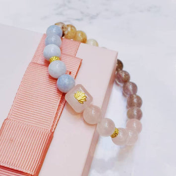 Rose Lotus Bracelet
