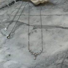 Butterfly Drop Crystal Necklace