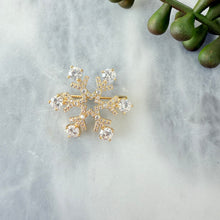 Snow brooch