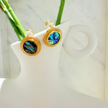 Abalone shell earrings