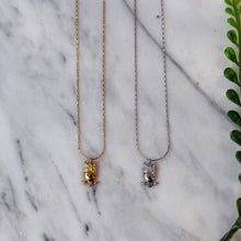 Stainless Steel Owl Necklace