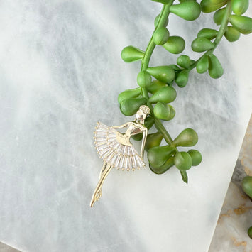 Ballerina brooch