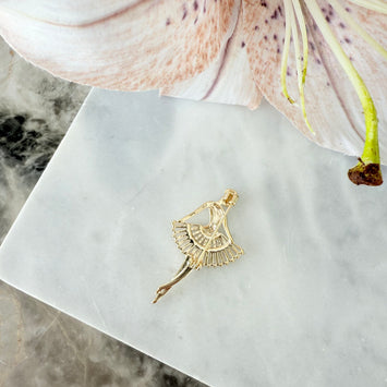 Ballerina brooch
