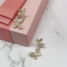 Glow Butterfly Drop Earrings
