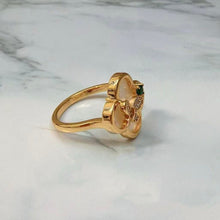 Blossom Butterfly Shell Ring