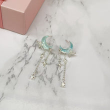 Moon & Mini Butterfly Earrings