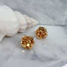 Fancy ball earrings