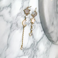 Celestial Drop Shell Earrings