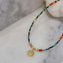 Sunshine gemstone necklace