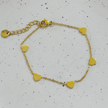 Quadruple hearts bracelet