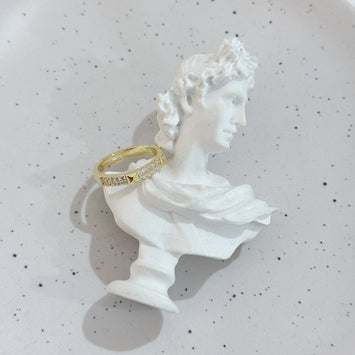 Square designed ring