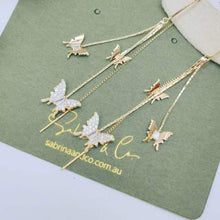 Butterfly Cascade Earrings