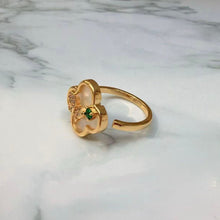 Blossom Butterfly Shell Ring