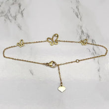 Waterproof Dainty Butterfly Bracelet