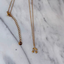 Stainless Steel Cherry Necklace
