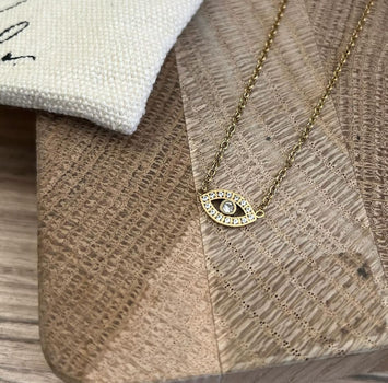 Devil eye necklace