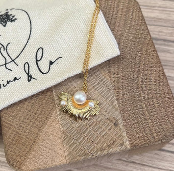 Pearl designed necklace