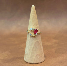 Red diamond ring