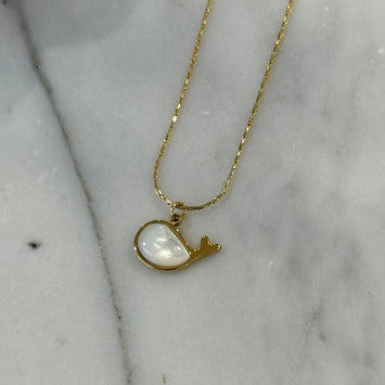 Waterproof Whale Shell Necklace