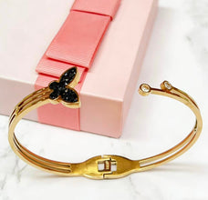 Waterproof Midnight Butterfly Bangle
