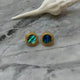 Ocean Oval Earrings