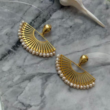 Fan Statement Earrings