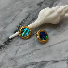 Ocean Oval Earrings