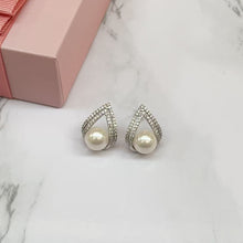 Teardrop Pearl Earrings