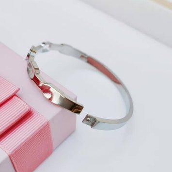 Stainless Steel Link Bangle