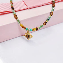 Tiger Eye Pendant Necklace